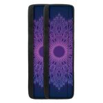 Purple Trippy Mandala Print Refrigerator Handle Covers