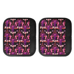 Purple Tropical Elephant Pattern Print Handle Covers