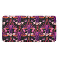 Purple Tropical Elephant Pattern Print Towel