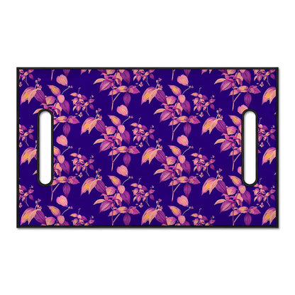 Purple Tropical Hawaiian Pattern Print Golf Cart Seat Cover