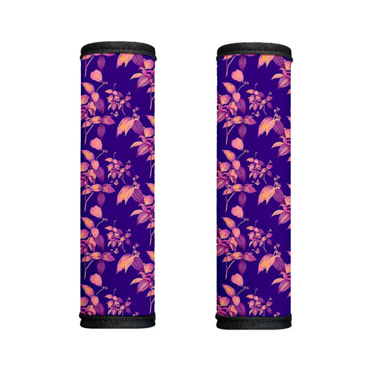 Purple Tropical Hawaiian Pattern Print Handle Covers