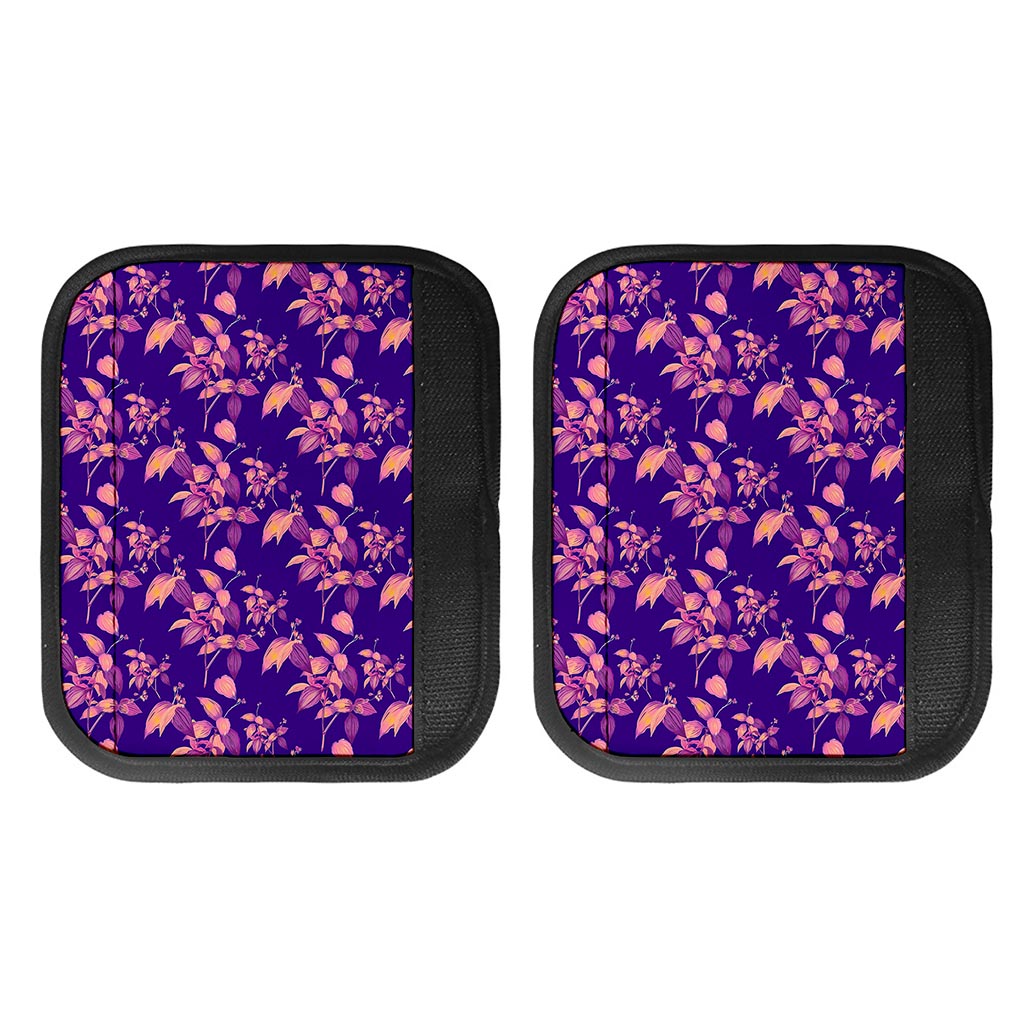 Purple Tropical Hawaiian Pattern Print Handle Covers