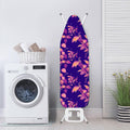 Purple Tropical Hawaiian Pattern Print Ironing Board Cover