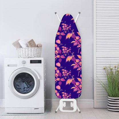 Purple Tropical Hawaiian Pattern Print Ironing Board Cover