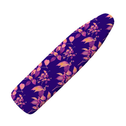 Purple Tropical Hawaiian Pattern Print Ironing Board Cover