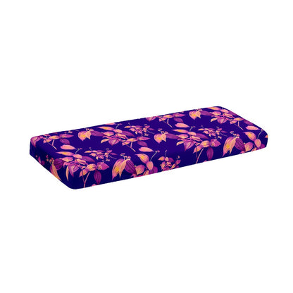 Purple Tropical Hawaiian Pattern Print Piano Keyboard Cover