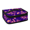 Purple Tropical Hawaiian Pattern Print Small Lunch Bag