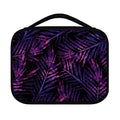 Purple Tropical Leaves Print Classic Bible Case