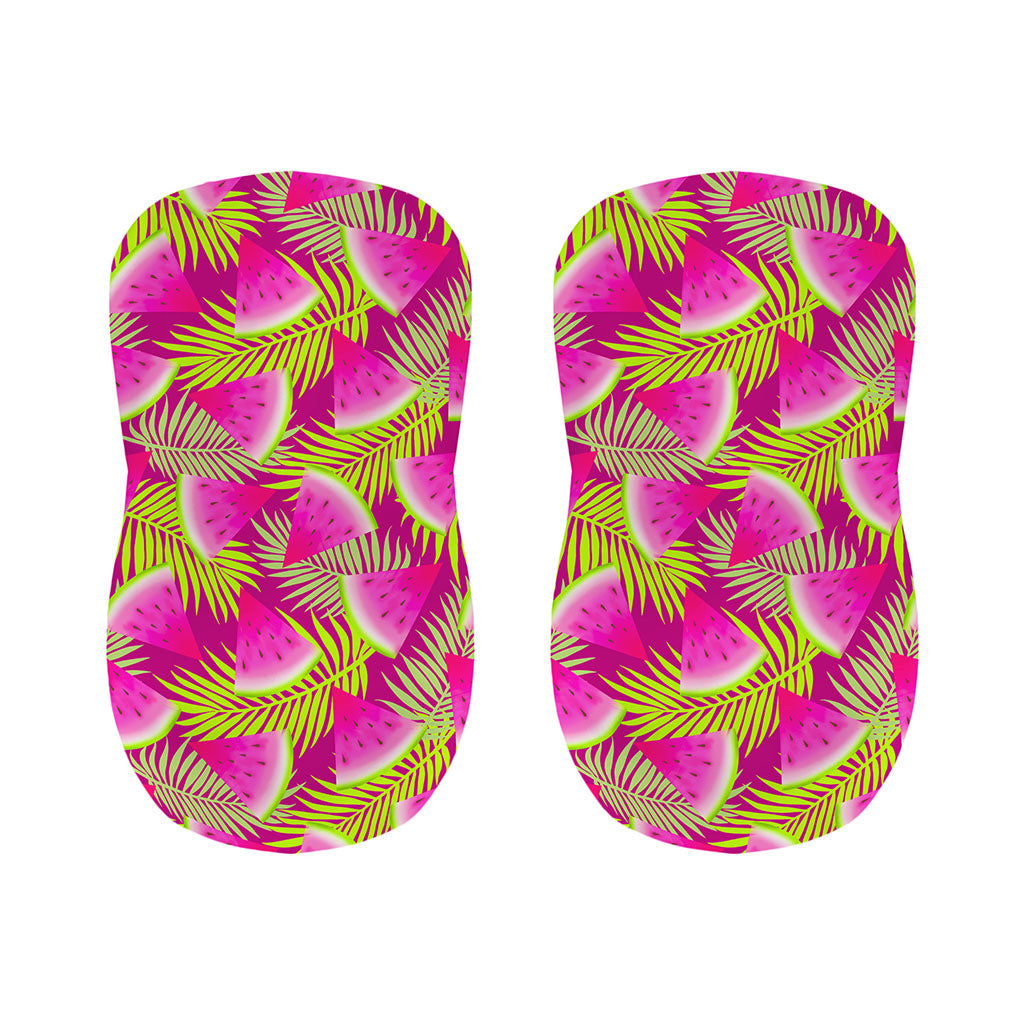 Purple Tropical Watermelon Pattern Print Bar Stool Covers
