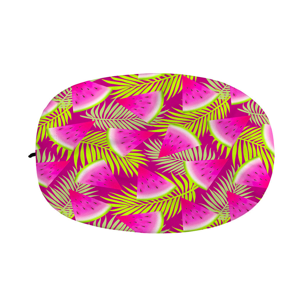 Purple Tropical Watermelon Pattern Print Car Side Mirror Covers