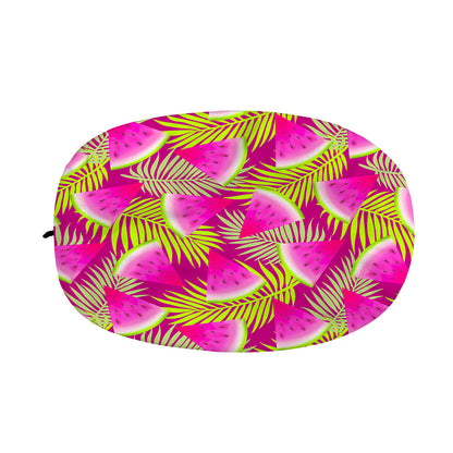 Purple Tropical Watermelon Pattern Print Car Side Mirror Covers
