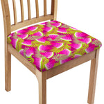 Purple Tropical Watermelon Pattern Print Chair Cushion Cover