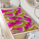 Purple Tropical Watermelon Pattern Print Changing Pad Cover