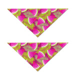 Purple Tropical Watermelon Pattern Print Dog Bandana