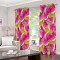 Purple Tropical Watermelon Pattern Print Extra Wide Grommet Curtains