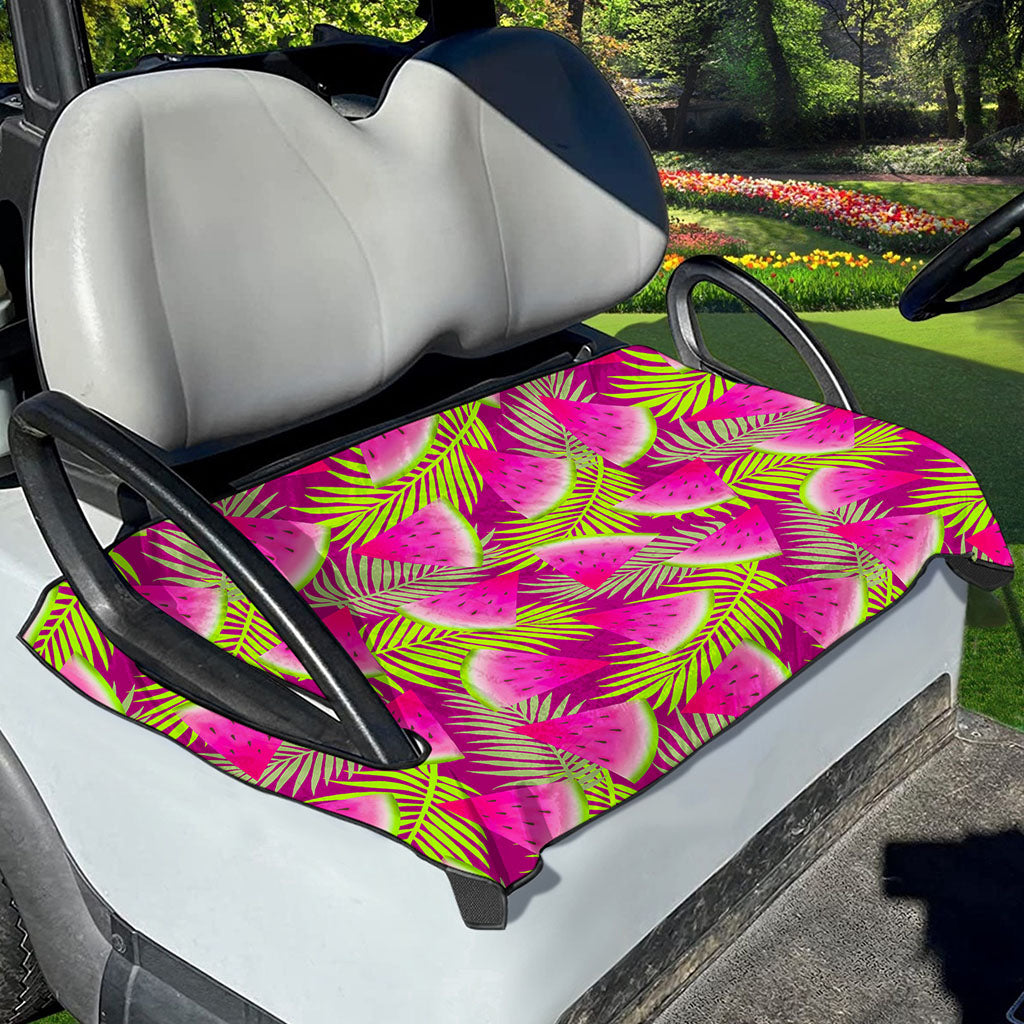 Purple Tropical Watermelon Pattern Print Golf Cart Seat Cover