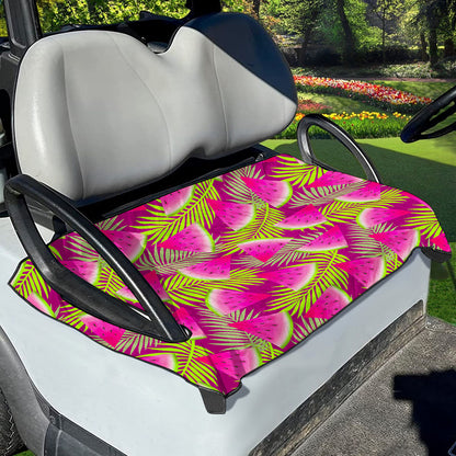 Purple Tropical Watermelon Pattern Print Golf Cart Seat Cover