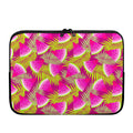 Purple Tropical Watermelon Pattern Print Laptop Sleeve
