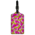 Purple Tropical Watermelon Pattern Print Luggage Tag