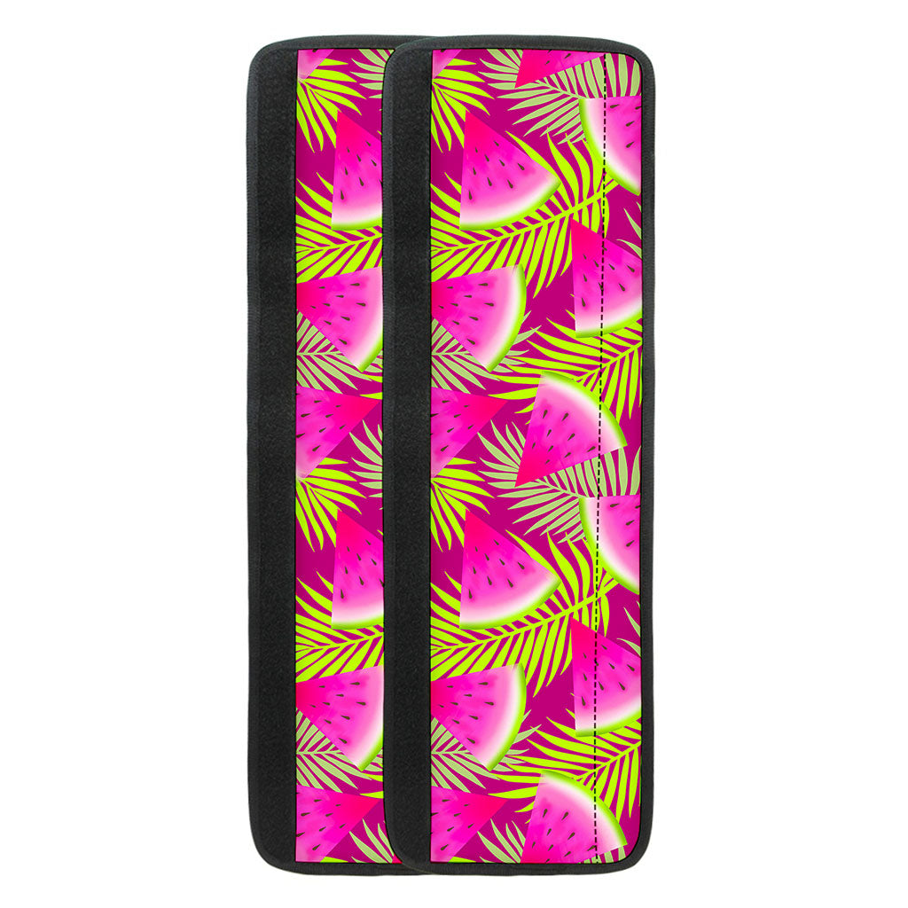 Purple Tropical Watermelon Pattern Print Refrigerator Handle Covers