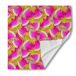 Purple Tropical Watermelon Pattern Print Silk Bandana