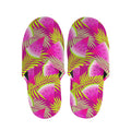 Purple Tropical Watermelon Pattern Print Slippers