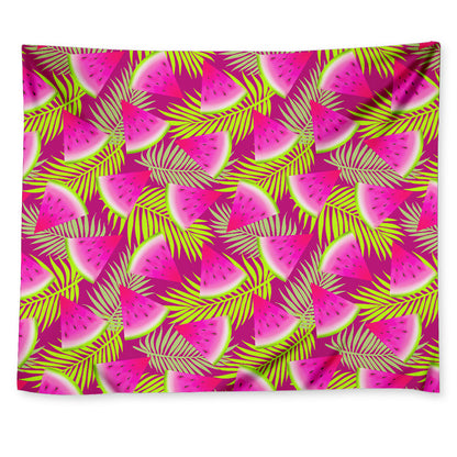 Purple Tropical Watermelon Pattern Print Tapestry