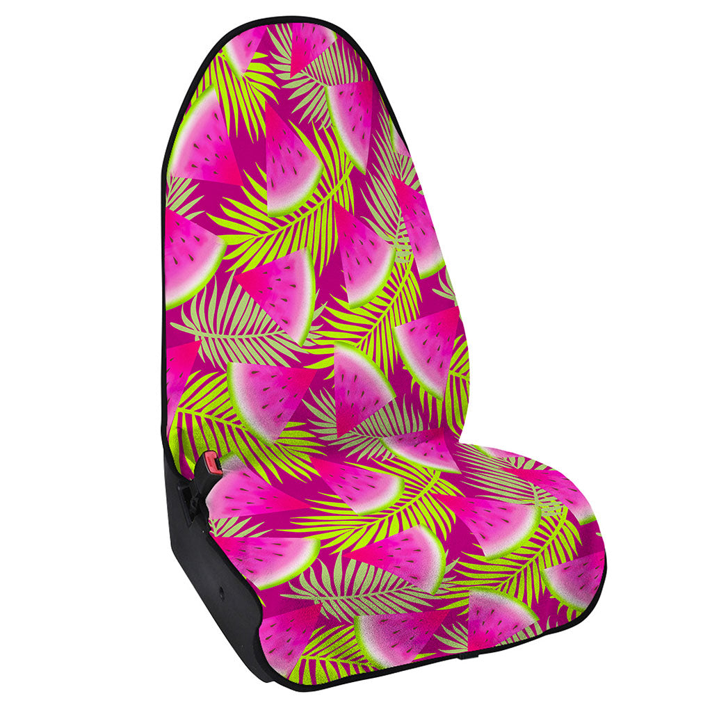 Purple Tropical Watermelon Pattern Print Waterproof Car Seat Cover