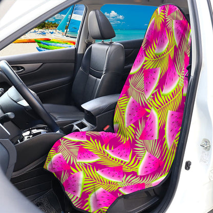 Purple Tropical Watermelon Pattern Print Waterproof Car Seat Cover