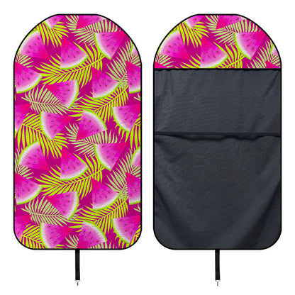 Purple Tropical Watermelon Pattern Print Waterproof Car Seat Cover