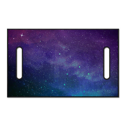 Purple Turquoise Galaxy Space Print Golf Cart Seat Cover