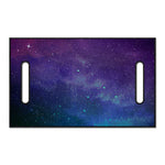 Purple Turquoise Galaxy Space Print Golf Cart Seat Cover