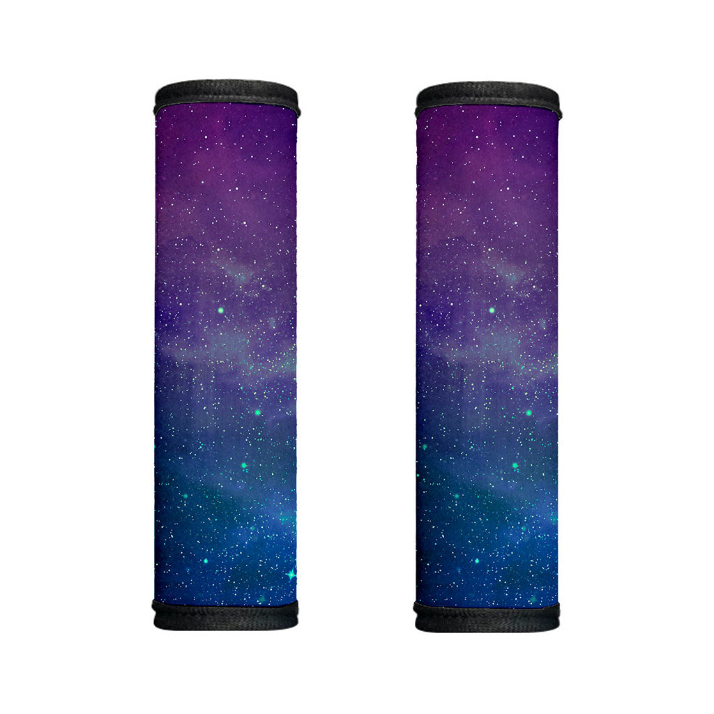Purple Turquoise Galaxy Space Print Handle Covers
