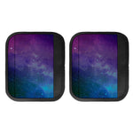 Purple Turquoise Galaxy Space Print Handle Covers