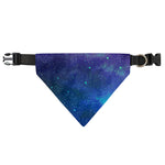 Purple Turquoise Galaxy Space Print Over The Collar Dog Bandana