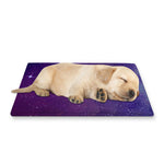 Purple Turquoise Galaxy Space Print Pet Cooling Mat Cover