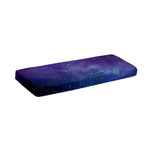 Purple Turquoise Galaxy Space Print Piano Keyboard Cover