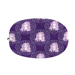 Purple Virgo Zodiac Pattern Print Car Side Mirror Covers