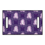 Purple Virgo Zodiac Pattern Print Golf Cart Seat Cover