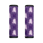 Purple Virgo Zodiac Pattern Print Handle Covers