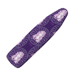 Purple Virgo Zodiac Pattern Print Ironing Board Cover