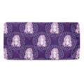 Purple Virgo Zodiac Pattern Print Towel