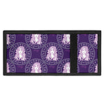 Purple Virgo Zodiac Pattern Print Trifold Wallet