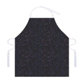 Purple Zodiac Stars Pattern Print Adjustable Apron