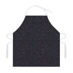 Purple Zodiac Stars Pattern Print Adjustable Apron