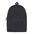 Purple Zodiac Stars Pattern Print School Backpack