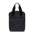 Purple Zodiac Stars Pattern Print Bible Tote Bag