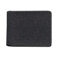 Purple Zodiac Stars Pattern Print Bifold Wallet