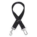 Purple Zodiac Stars Pattern Print Dog Seat Belt