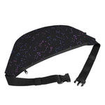 Purple Zodiac Stars Pattern Print Fanny Pack